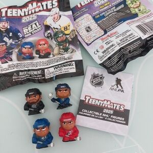 NHL Teeny Mates Mini Hockey Player Figures Set